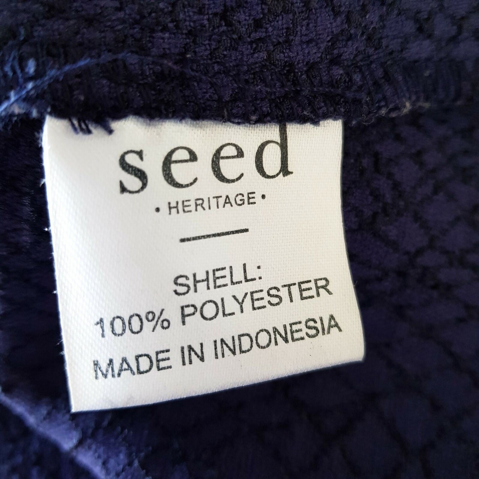 SEED HERITAGE Navy Blue Textured Cutout Sleeveless Ladies A-Line Cocktail Dress