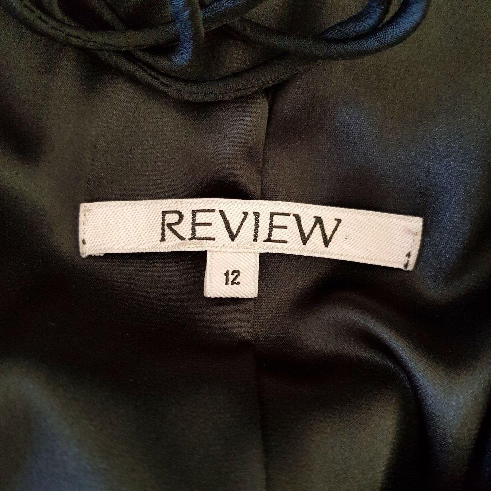 REVIEW Black Sleeveless Women's Shift Cocktail Dress Cowl Neck String Zip Back
