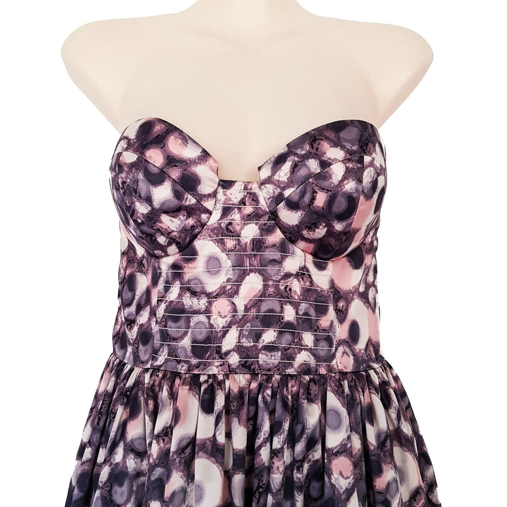 SHEIKE Multi-Coloured Ladies Strapless Cocktail Padded Dress Sweetheart Neckline