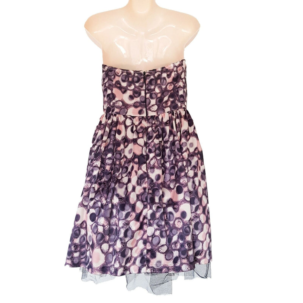 SHEIKE Multi-Coloured Ladies Strapless Cocktail Padded Dress Sweetheart Neckline
