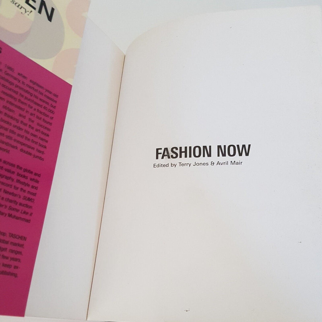 Fashion Now by Taschen GmbH Fashions & Beauty Paperback 2005 Special Edition