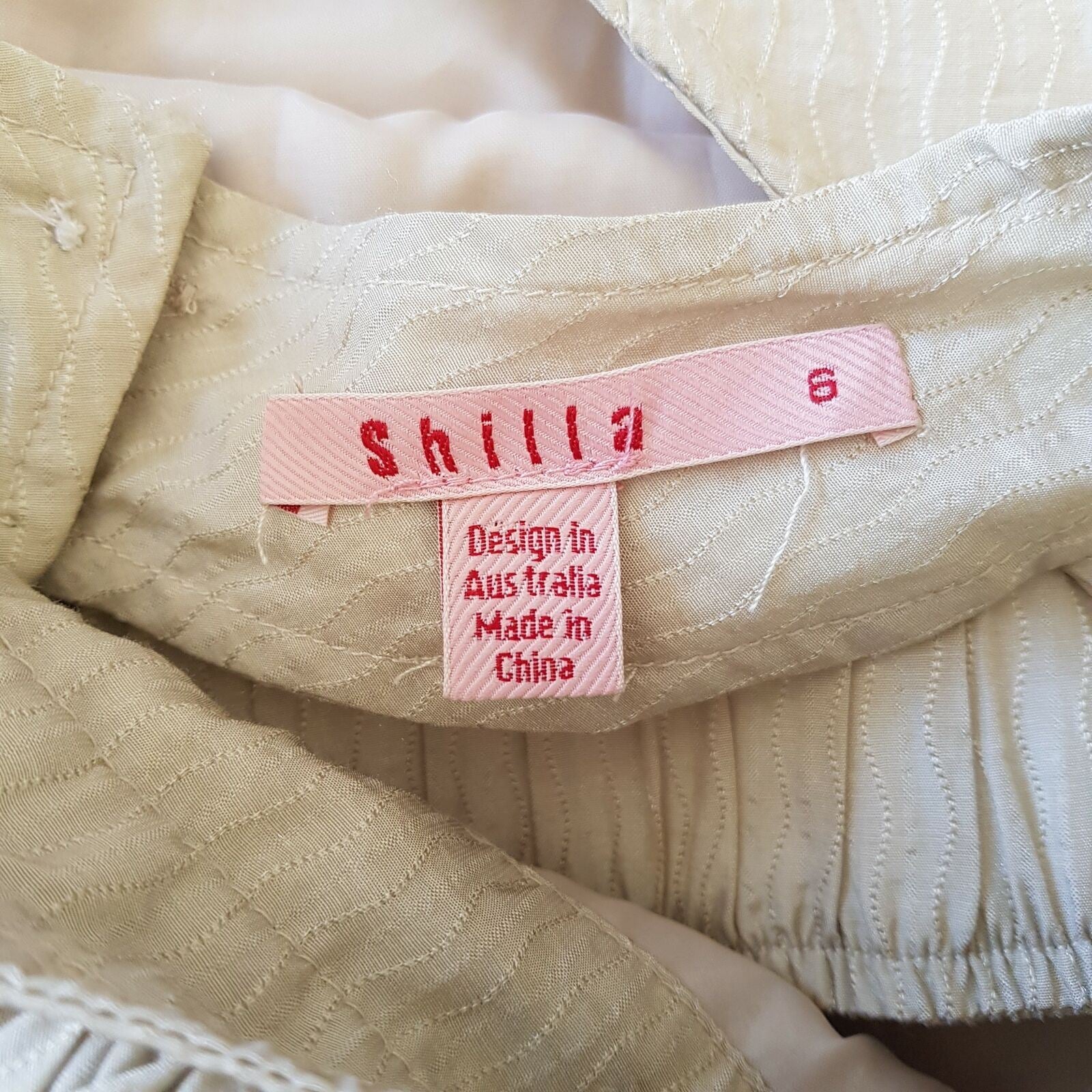 SHILLA Designer Sparkly Beige Ruffle Women's Sleeveless Halter Cocktail Dress