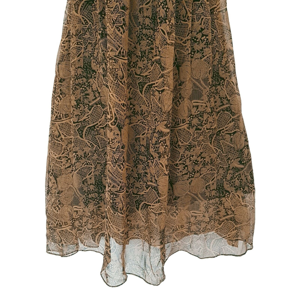 SULU Black Yellow Golded Floral Women's Strapless Cocktail Silk Dress Sweetheart