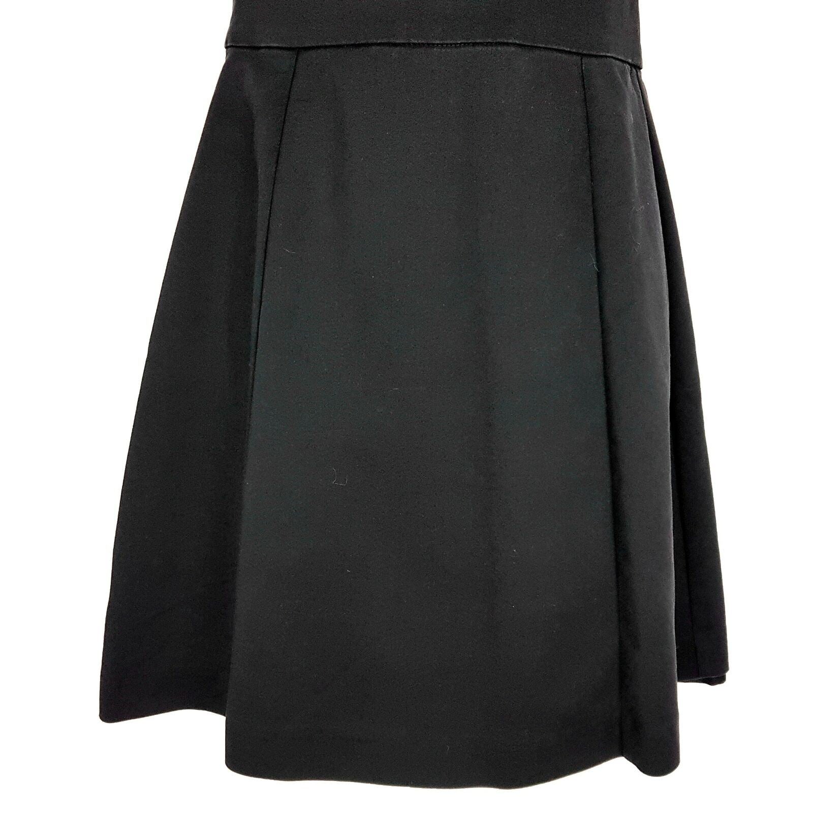 OXFORD Sleeveless Women's A-Line Little Black Dress Silk Cotton Ladies Work Wear