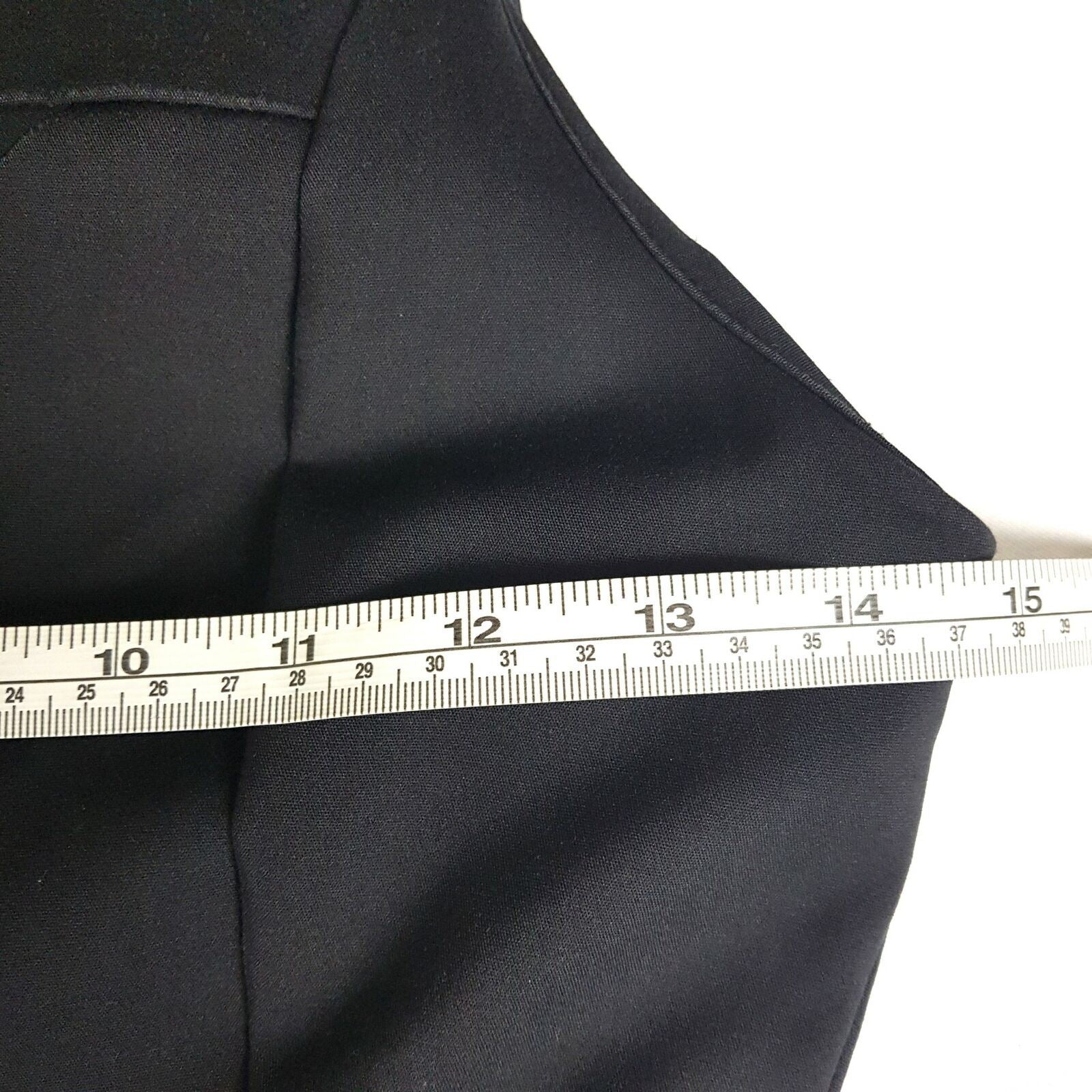 OXFORD Sleeveless Women's A-Line Little Black Dress Silk Cotton Ladies Work Wear