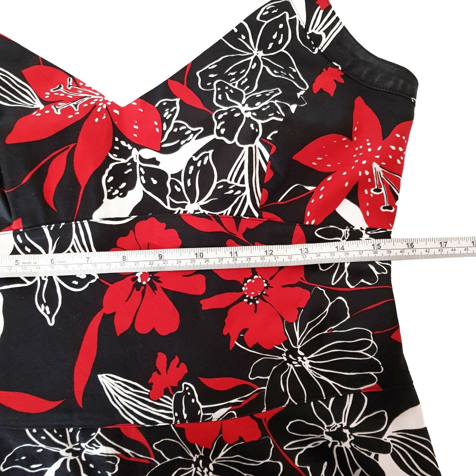 ZARA WOMAN Floral Backless Dress Knee Length Casual Cocktail Party Summer Outfit