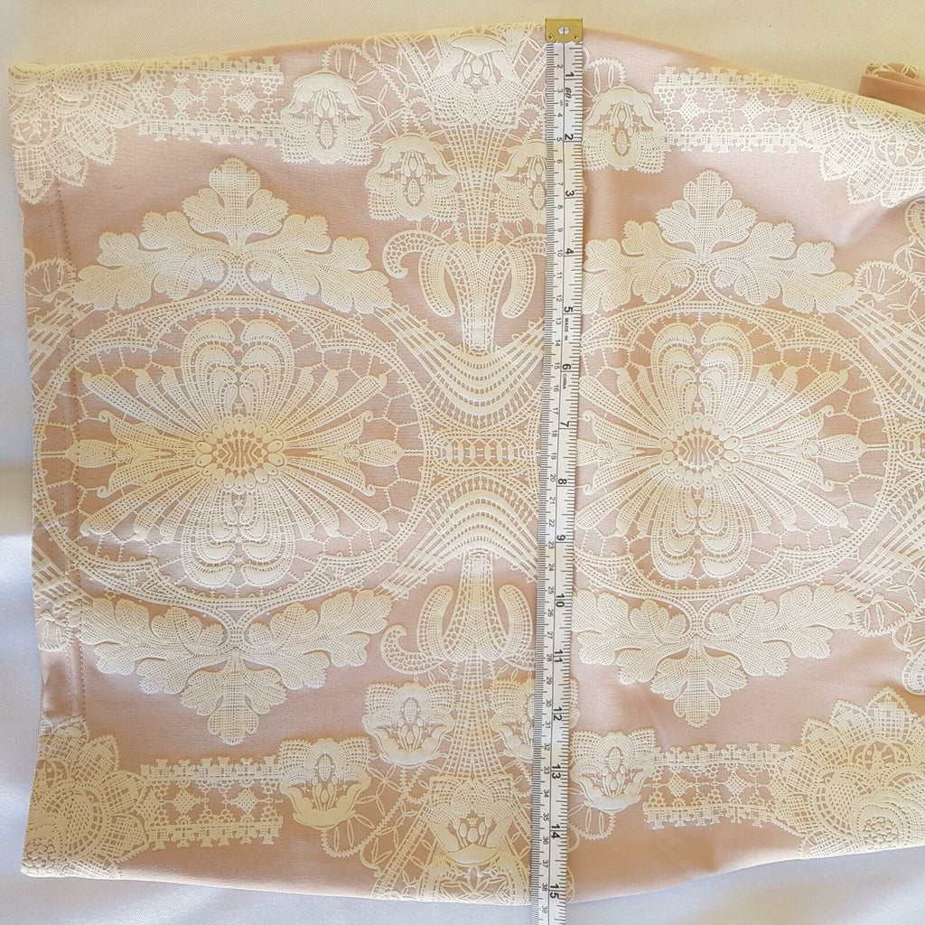 ICE Pink White Lace Design Floral Textured Sleeveless Women's Sexy Bodycon Dress