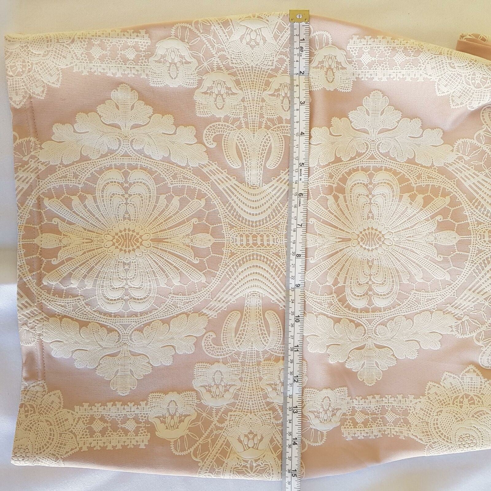 ICE Pink White Lace Design Floral Textured Sleeveless Women's Sexy Bodycon Dress