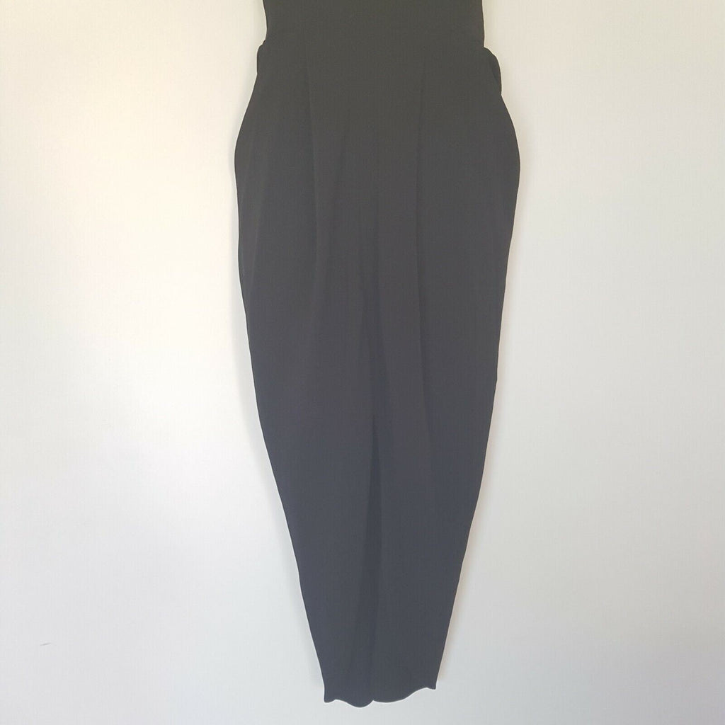 PILGRIM Glass Heart Dress Elegant Black Women's Midi Little Black Dress Halter