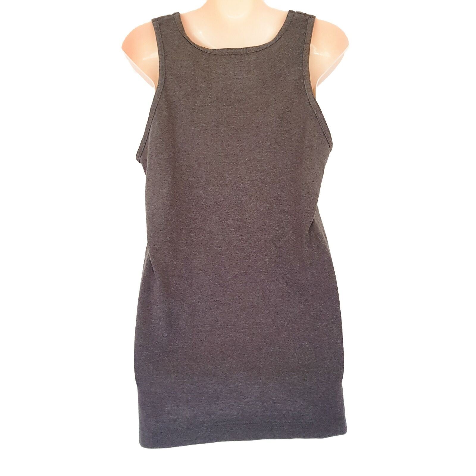 HIPPO ESTHETICS Men Women Unisex Grey Pink Sleeveless Rock Singlet Tank Top Tee