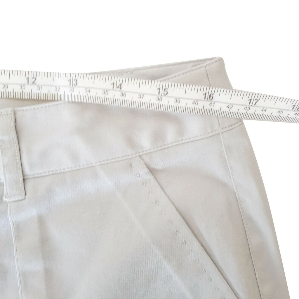 DAVID LAWRENCE Women's Mid Rise Waist Grey Shorts Cotton Casual Ladies Wear