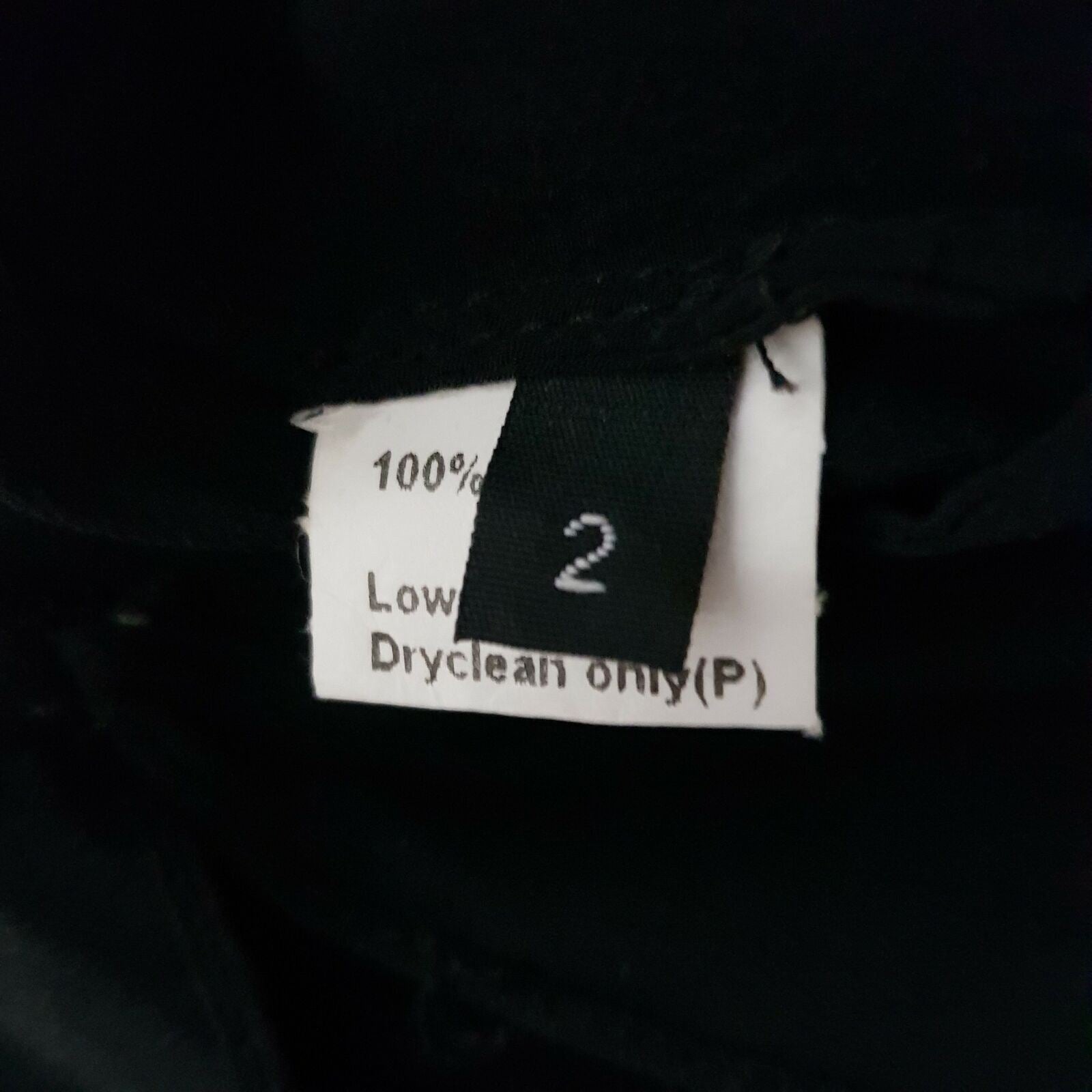 WAYNE COOPER 100% Silk Black Formal Long Sleeve Cardigan Jacket Ladies WorkWear