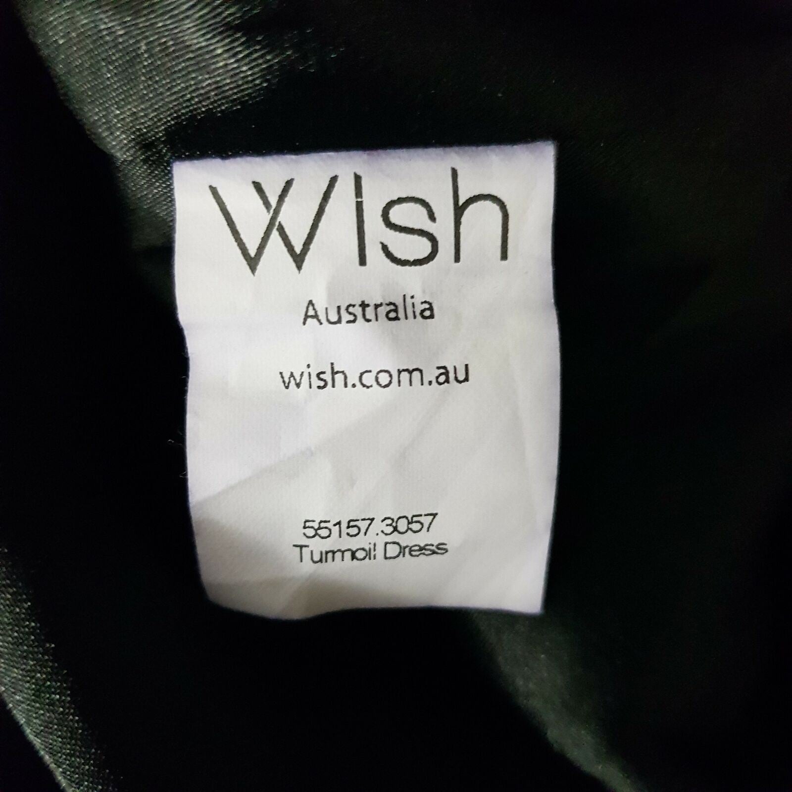 Wish 100% Silk Asymmetrical Sleeveless Cocktail Party Dress Black Silver NWT 180