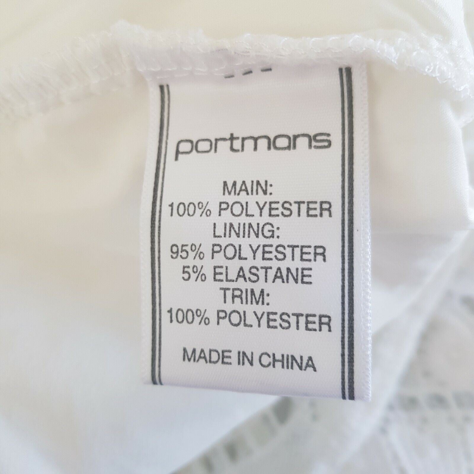 PORTMANS Elegant White Floral Knit Lace High Waist Midi Skirt Summer Size 10 M