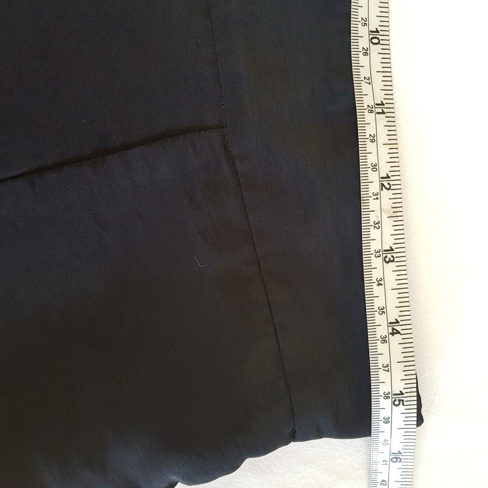 CUE Skirt 12 Shiny Black Layered Mid Rise Women's A-Line Designer Cocktail Party