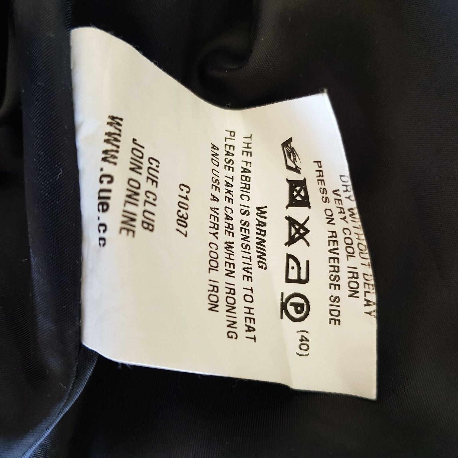 CUE Skirt 12 Shiny Black Layered Mid Rise Women's A-Line Designer Cocktail Party