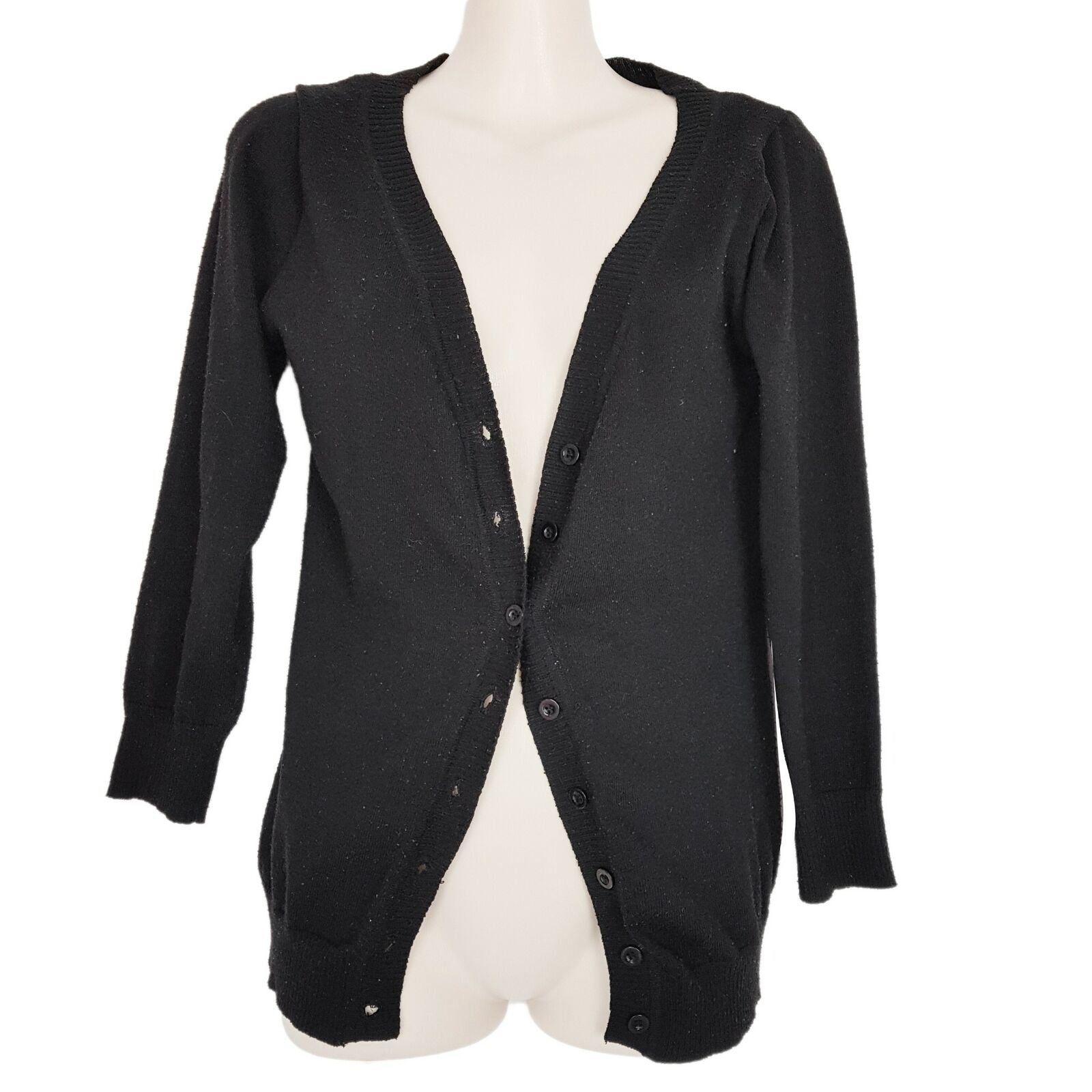 Valleygirl Cotton On 2pcs Black Cardigan Pullover Sweater Button Jumper Knit