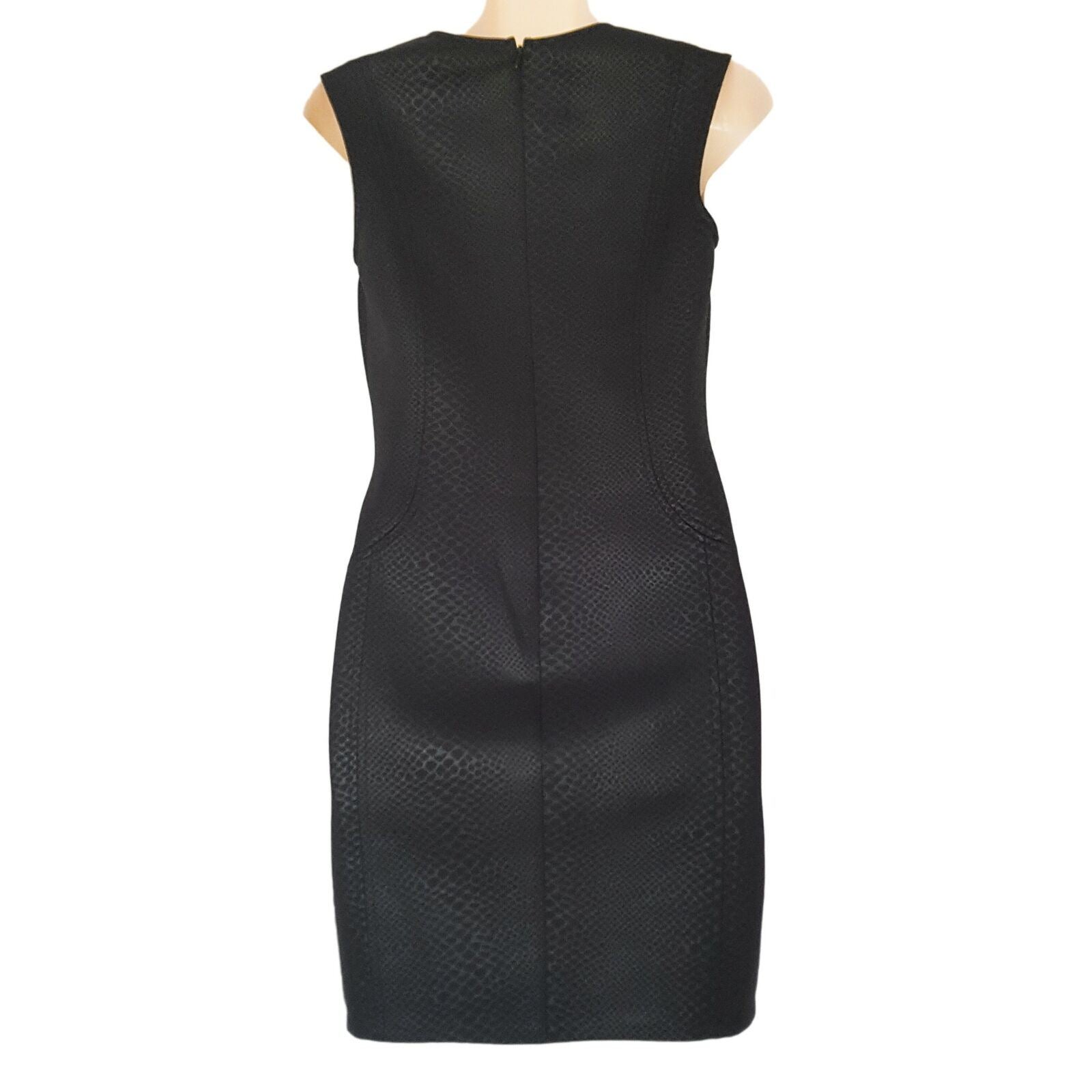 BARDOT Bodycon Formal Black Dress Wide Sleeves Back Zipper Corporate Work Wear