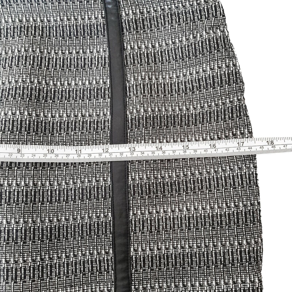 SEDUCE Black & Grey Knitted Dress Short Sleeve Ladies Office Corporate Work Wear