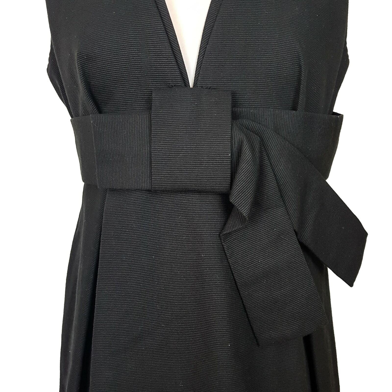Country Road Sheath Black Dress Formal Cocktail Party Knee Length Sleeveless 10