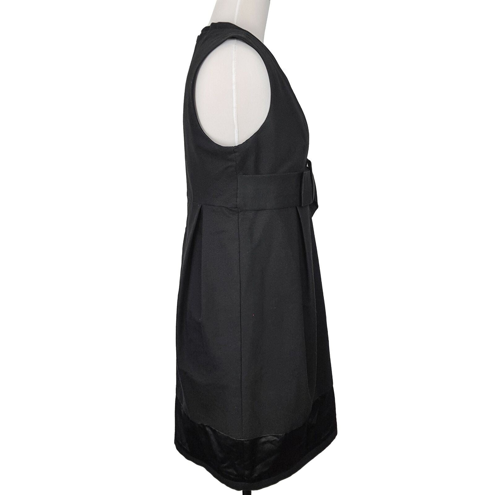 Country Road Sheath Black Dress Formal Cocktail Party Knee Length Sleeveless 10