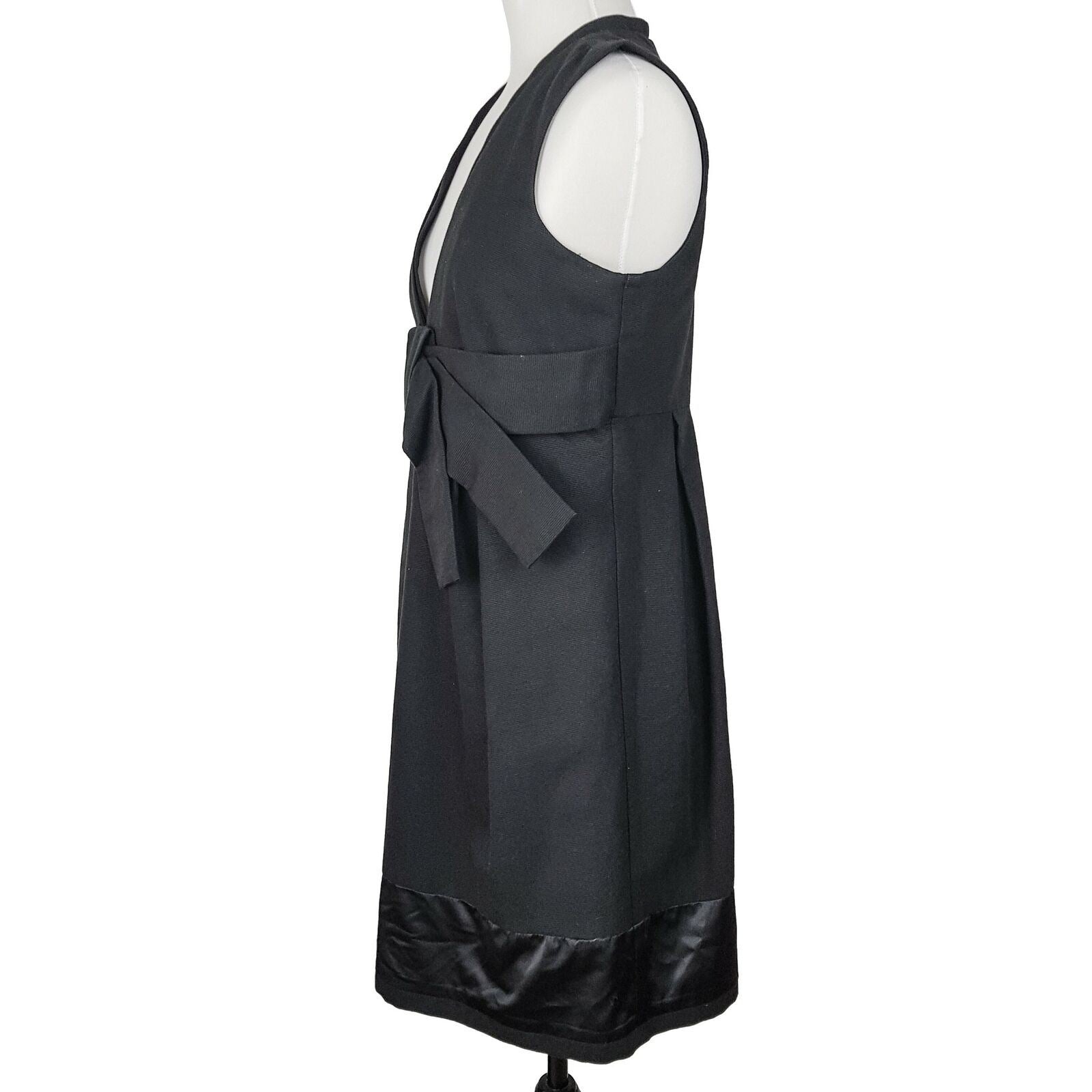 Country Road Sheath Black Dress Formal Cocktail Party Knee Length Sleeveless 10