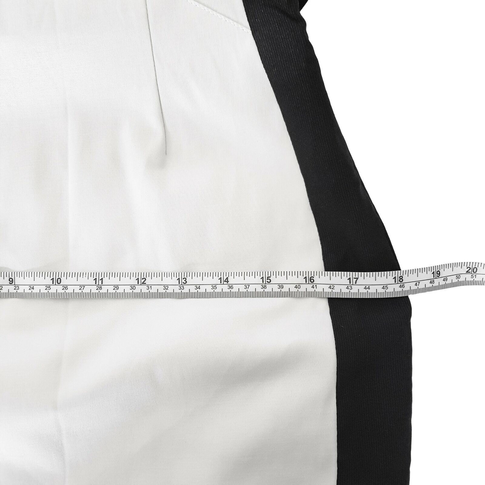 Temt White Bodycon Sleeveless Midi Dress Office Workwear Black Pencil Size 10 M