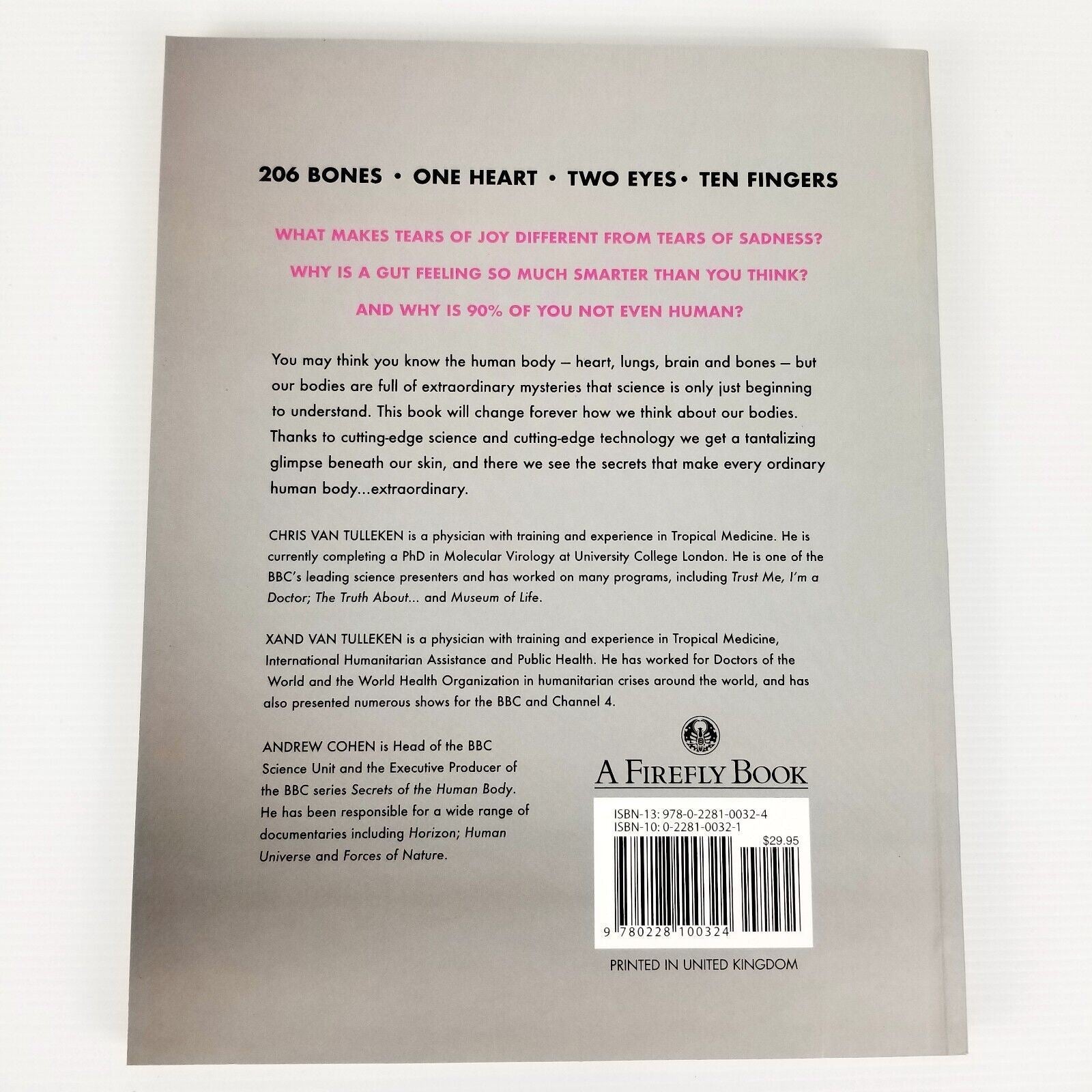 Secrets of the Human Body by Chris Van Tulleken, Xand Van Tulleken Andrew Cohen