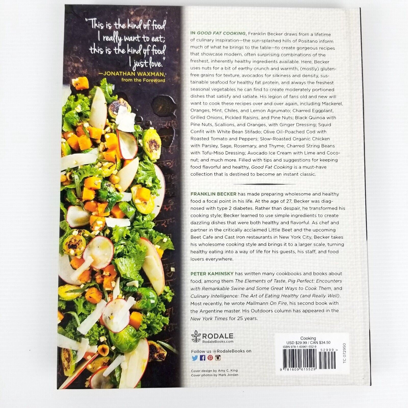 Good Fat Cooking: Recipes for a Flavor-Packed, Healthy Life Cookbook Hardcover