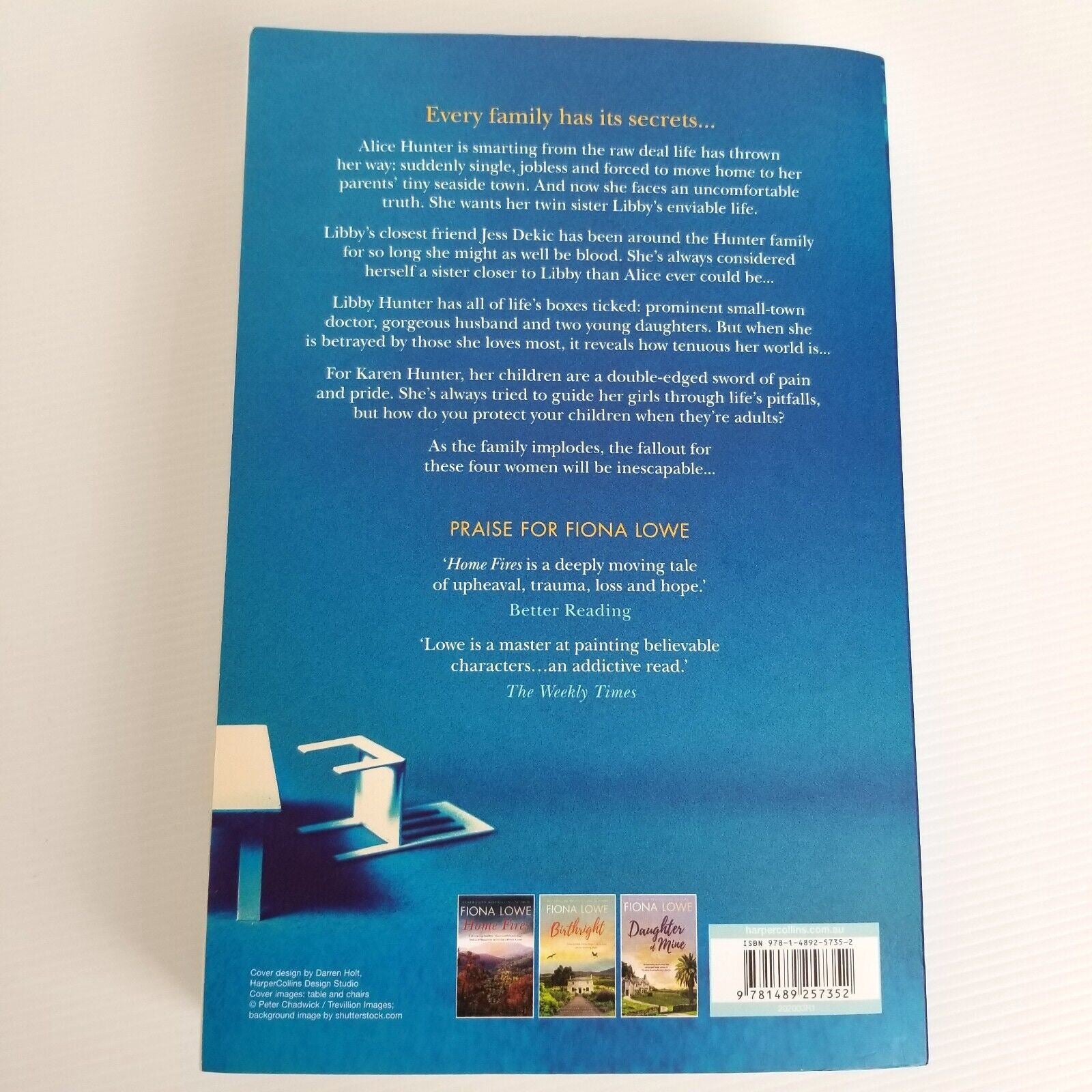 Just An Ordinary Family by Fiona Lowe Book Paperback Australian Bestseller New