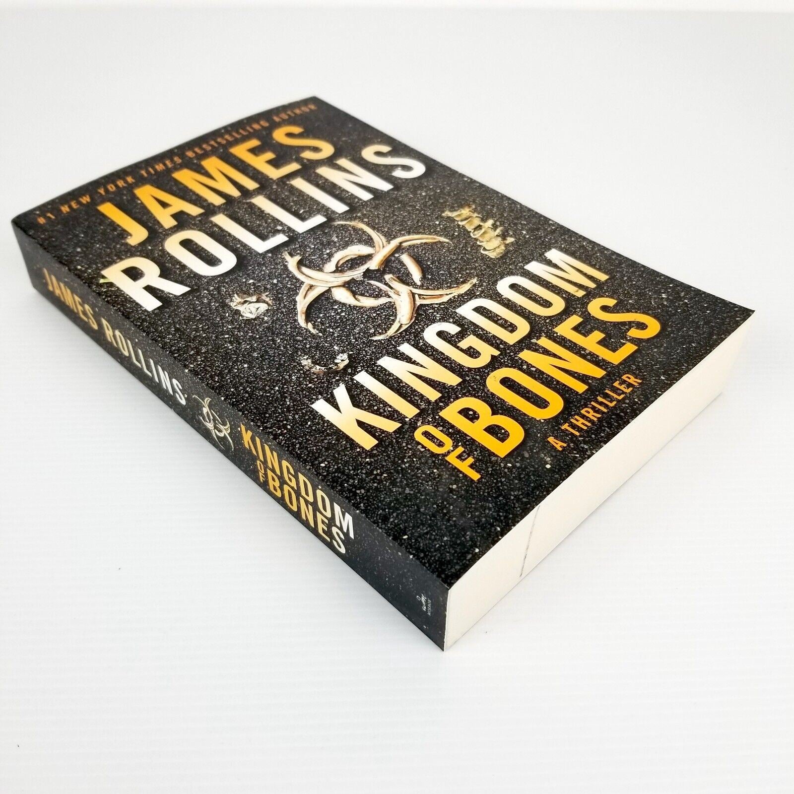 Kingdom Of Bones by James Rollins (Paperback 2021) Crime Thriller NYT Bestseller