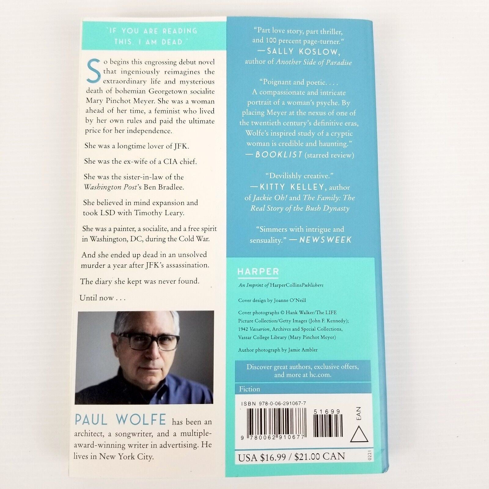The Lost Diary of M: A Novel by Paul Wolfe (Paperback, 2021) Mary Pinchot Meyer