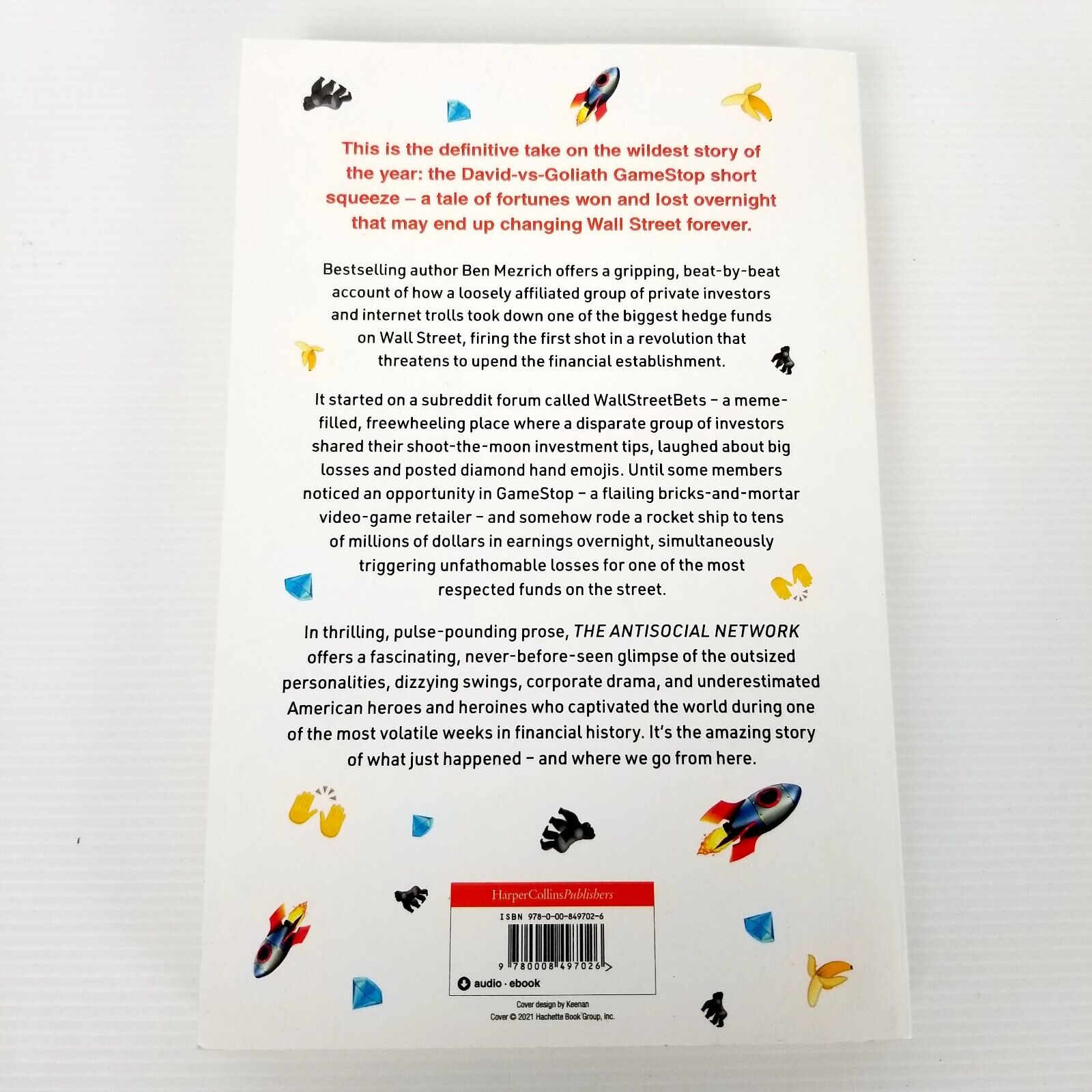 The Antisocial Network by Ben Mezrich (Paperback, 2021)