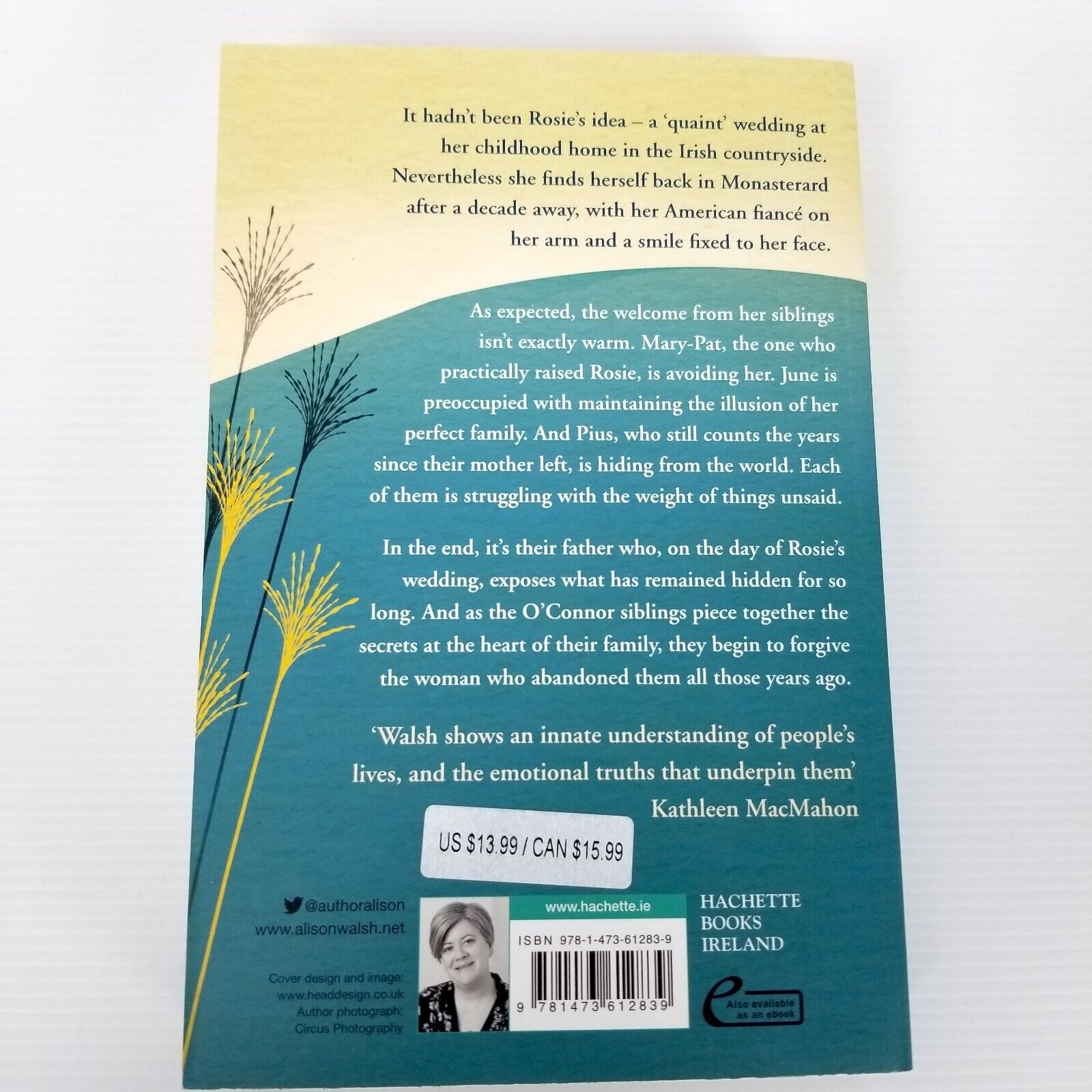 All That I Leave Behind by Alison Walsh Paperback 2016 Novel Fiction Book