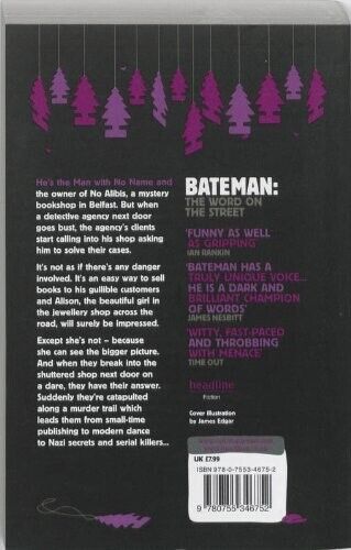 Mystery Man by Bateman (Paperback, 2009) Murder Novel Fiction Book
