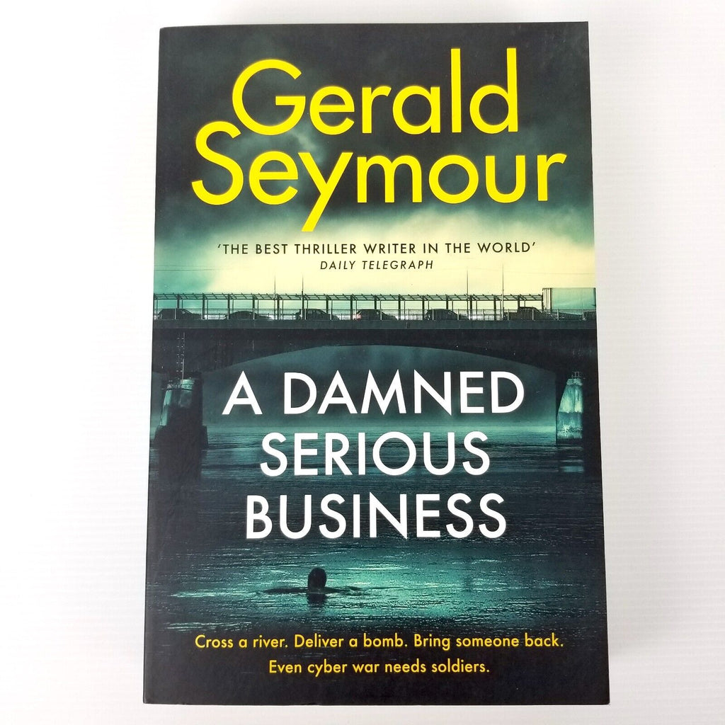 A Damned Serious Business by Gerald Seymour (Paperback, 2018) Fiction Novel Book
