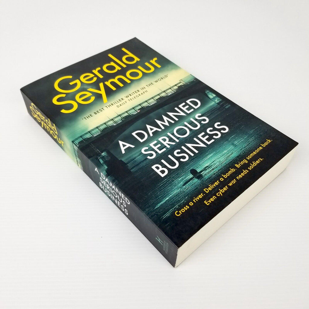 A Damned Serious Business by Gerald Seymour (Paperback, 2018) Fiction Novel Book