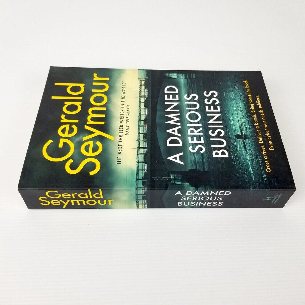 A Damned Serious Business by Gerald Seymour (Paperback, 2018) Fiction Novel Book