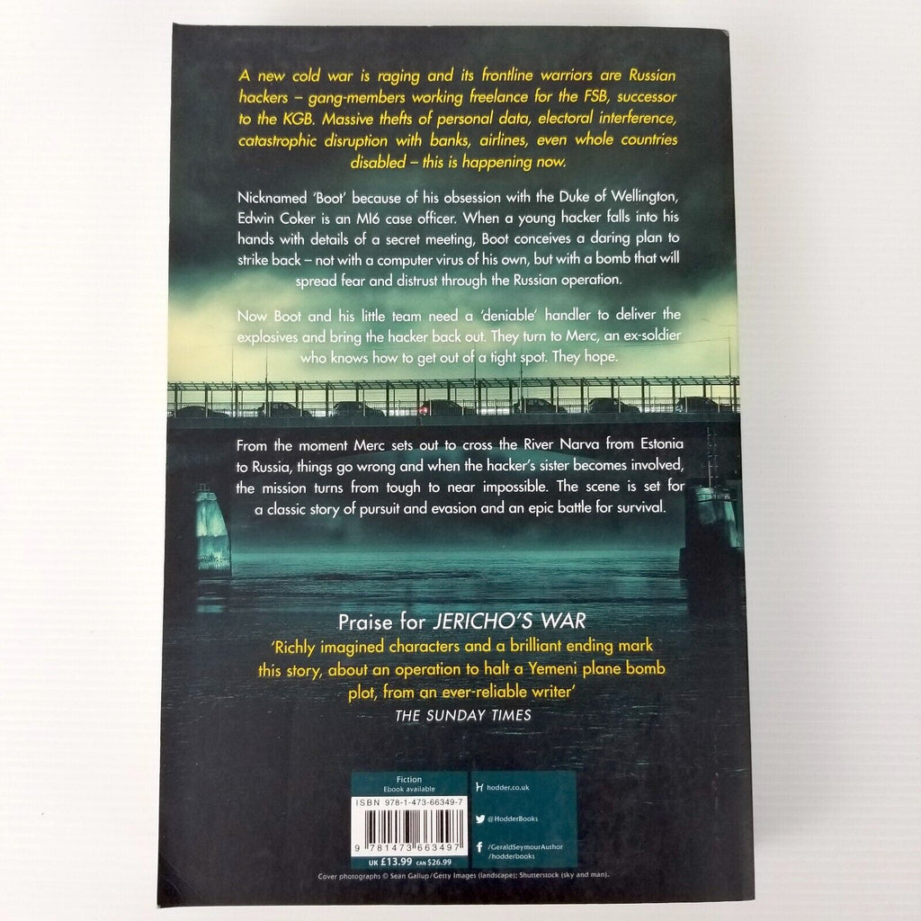 A Damned Serious Business by Gerald Seymour (Paperback, 2018) Fiction Novel Book