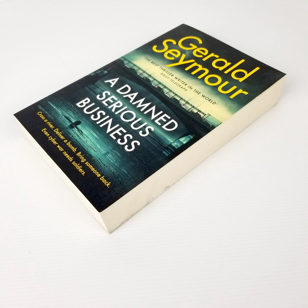 A Damned Serious Business by Gerald Seymour (Paperback, 2018) Fiction Novel Book