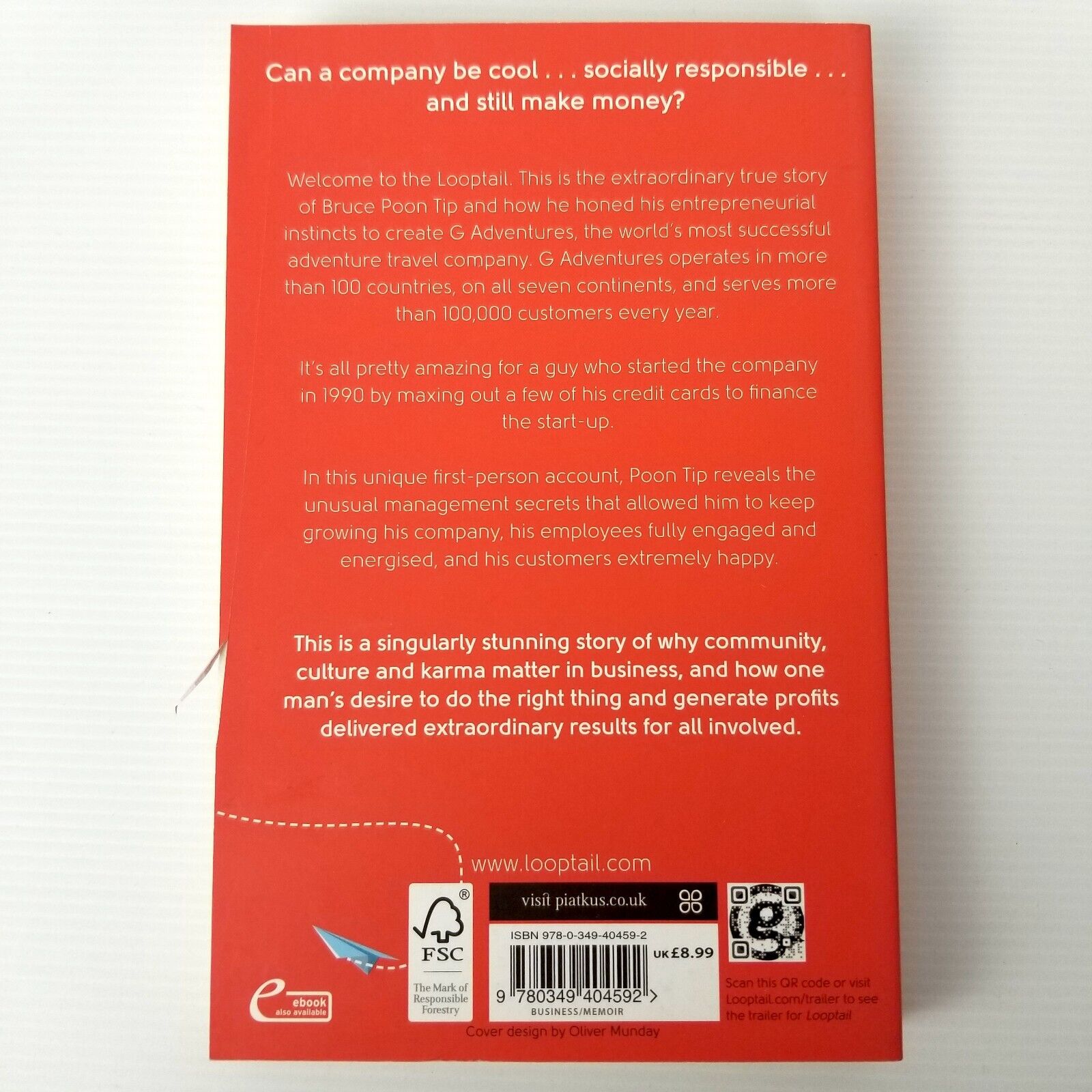 Looptail: How One Company Changed the World by Reinventing Business Bruce P. Tip