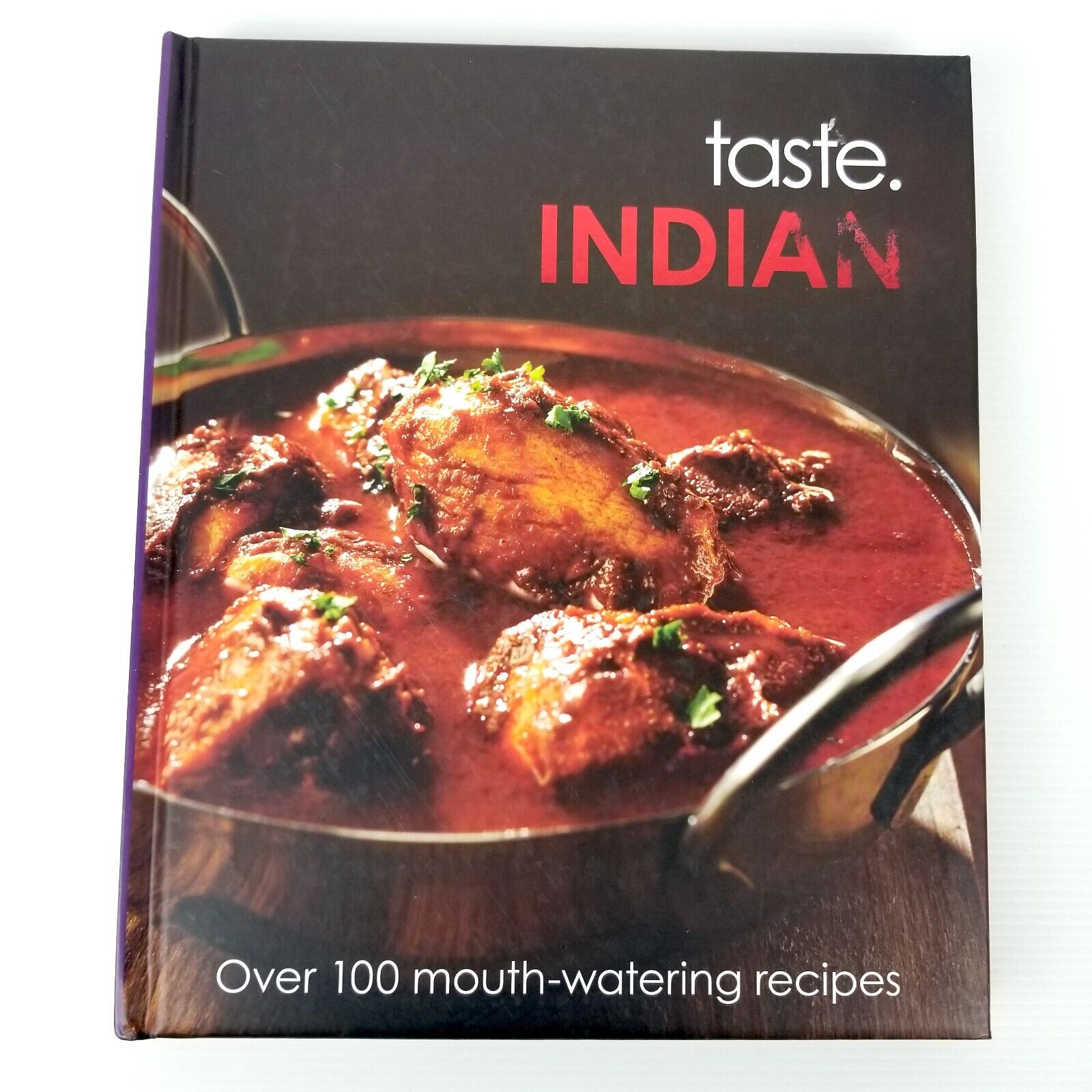 Indian by taste. (Hardcover, 2012) 100+ Recipes Cookbook Indian Cuisine Food