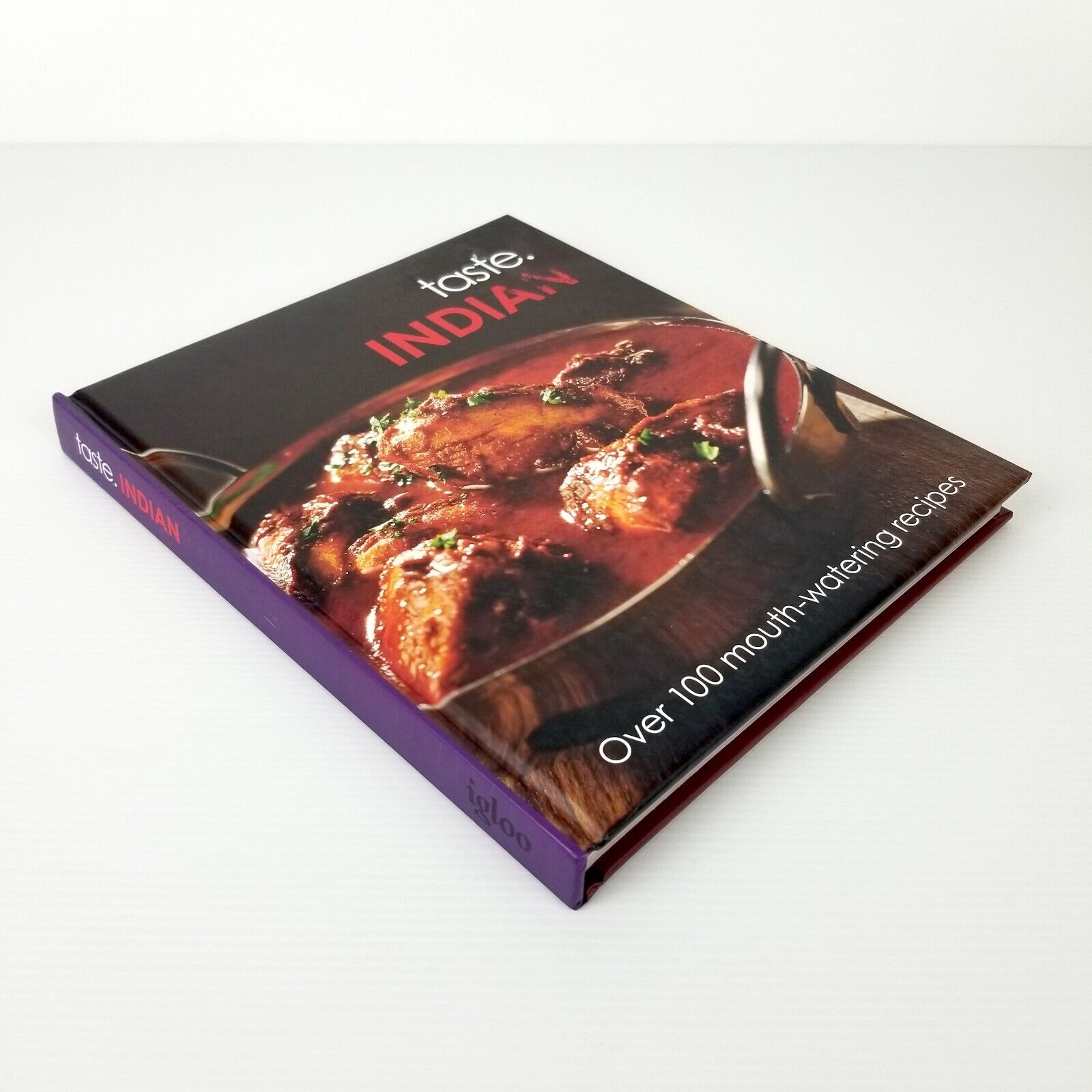 Indian by taste. (Hardcover, 2012) 100+ Recipes Cookbook Indian Cuisine Food