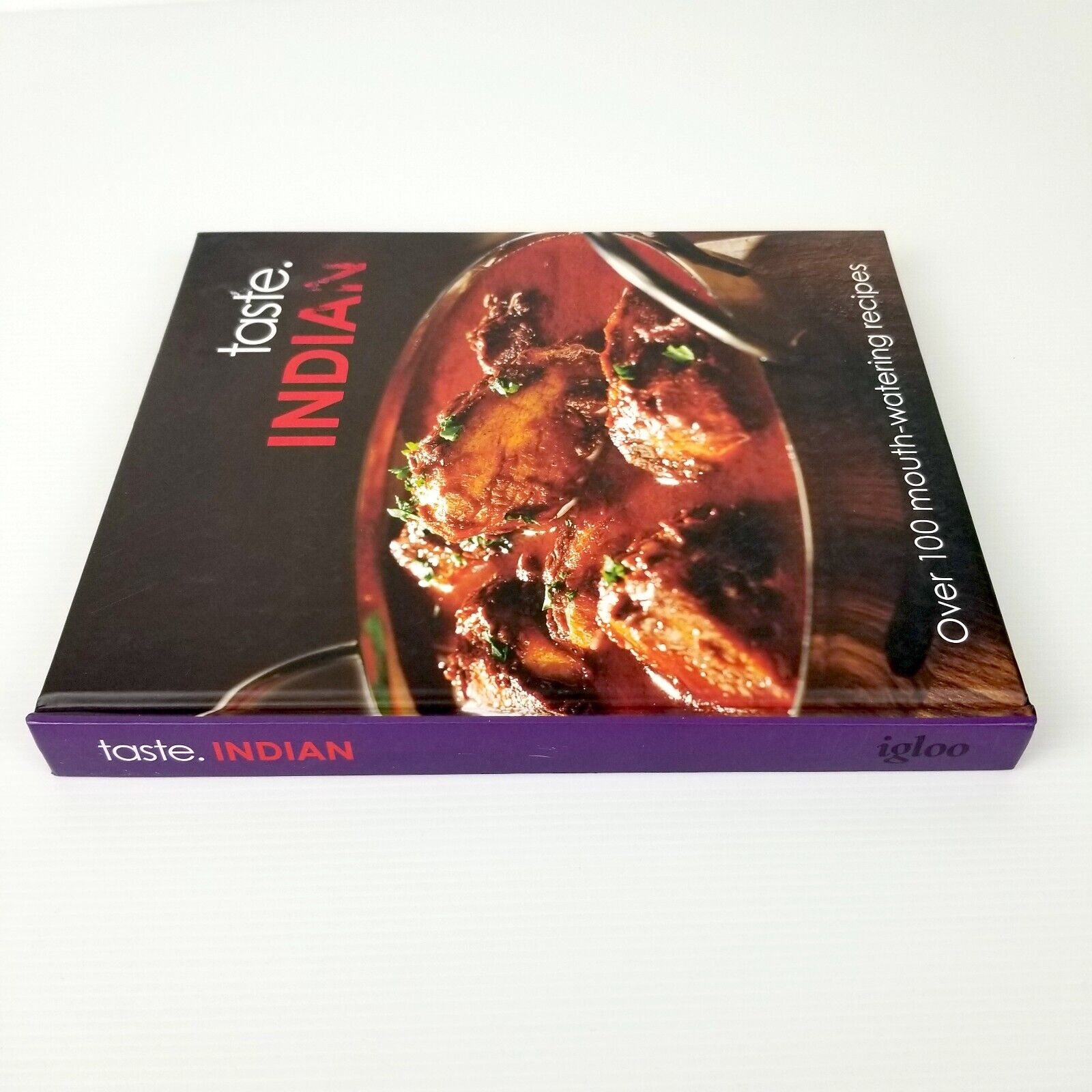 Indian by taste. (Hardcover, 2012) 100+ Recipes Cookbook Indian Cuisine Food