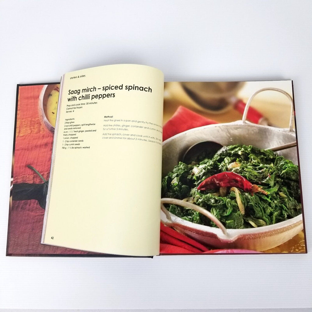 Indian by taste. (Hardcover, 2012) 100+ Recipes Cookbook Indian Cuisine Food