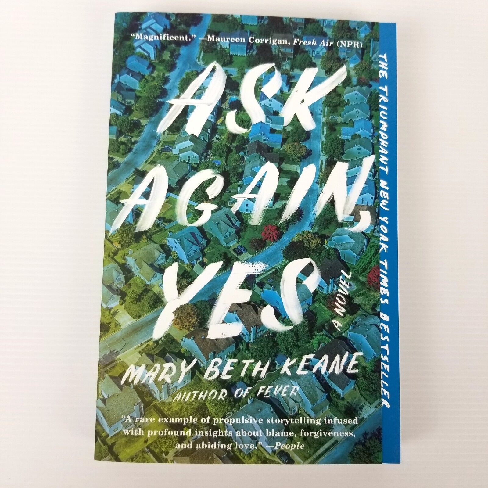 Ask Again, Yes by Mary Beth Keane Paperback (The Tonight Show Summer Reads) Book