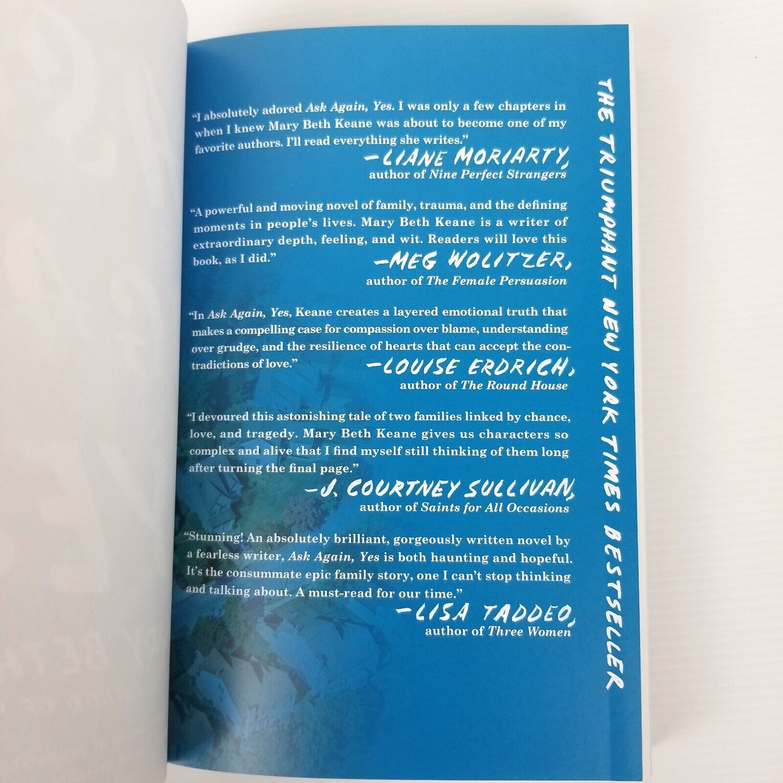 Ask Again, Yes by Mary Beth Keane Paperback (The Tonight Show Summer Reads) Book
