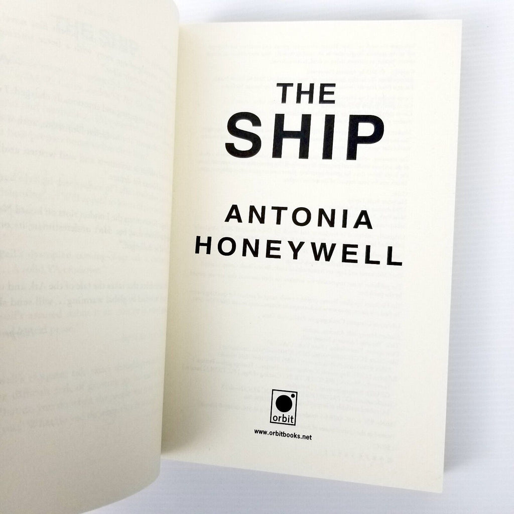The Ship by Antonia Honeywell (English) Paperback Book Author: @antonia_writes