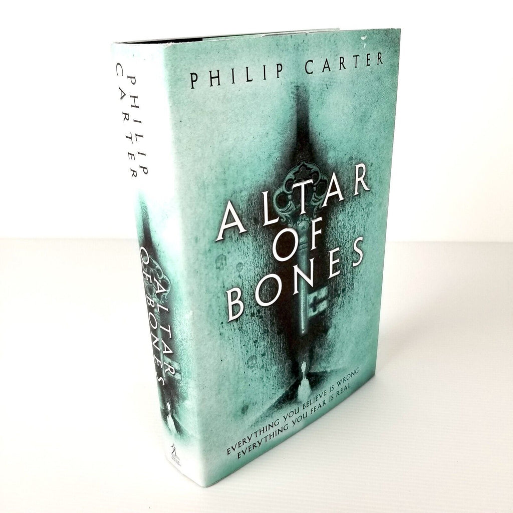 Altar of Bones by Philip Carter (Hardcover, 2011) Thriller Action Novel Book