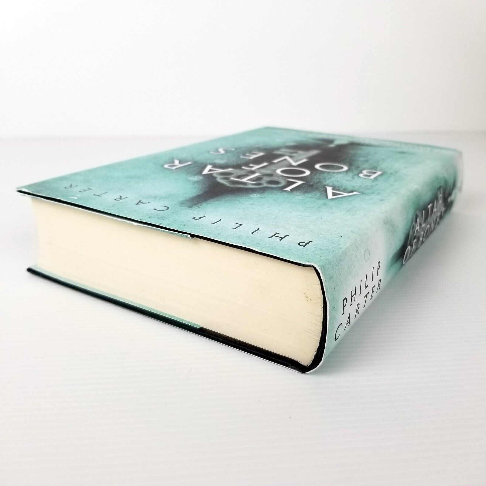 Altar of Bones by Philip Carter (Hardcover, 2011) Thriller Action Novel Book